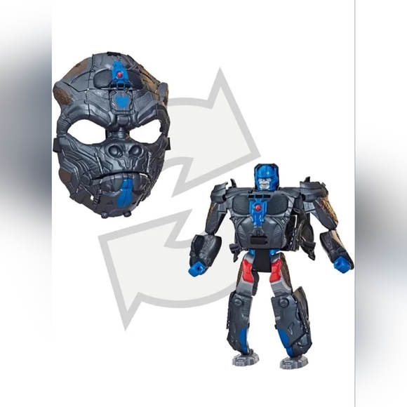 Transformers: Rise of the Beasts Movie Optimus Primal 2-in-1 Converting Mask - Picture 7 of 10